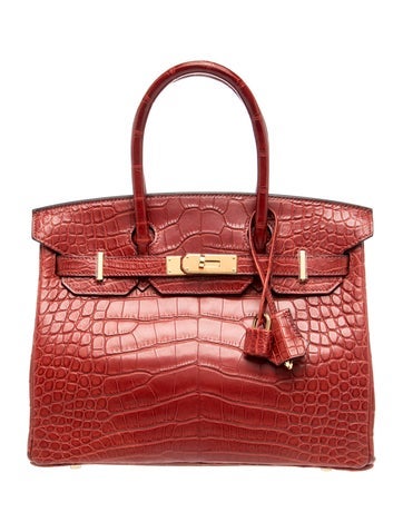 Matte Alligator Birkin 30