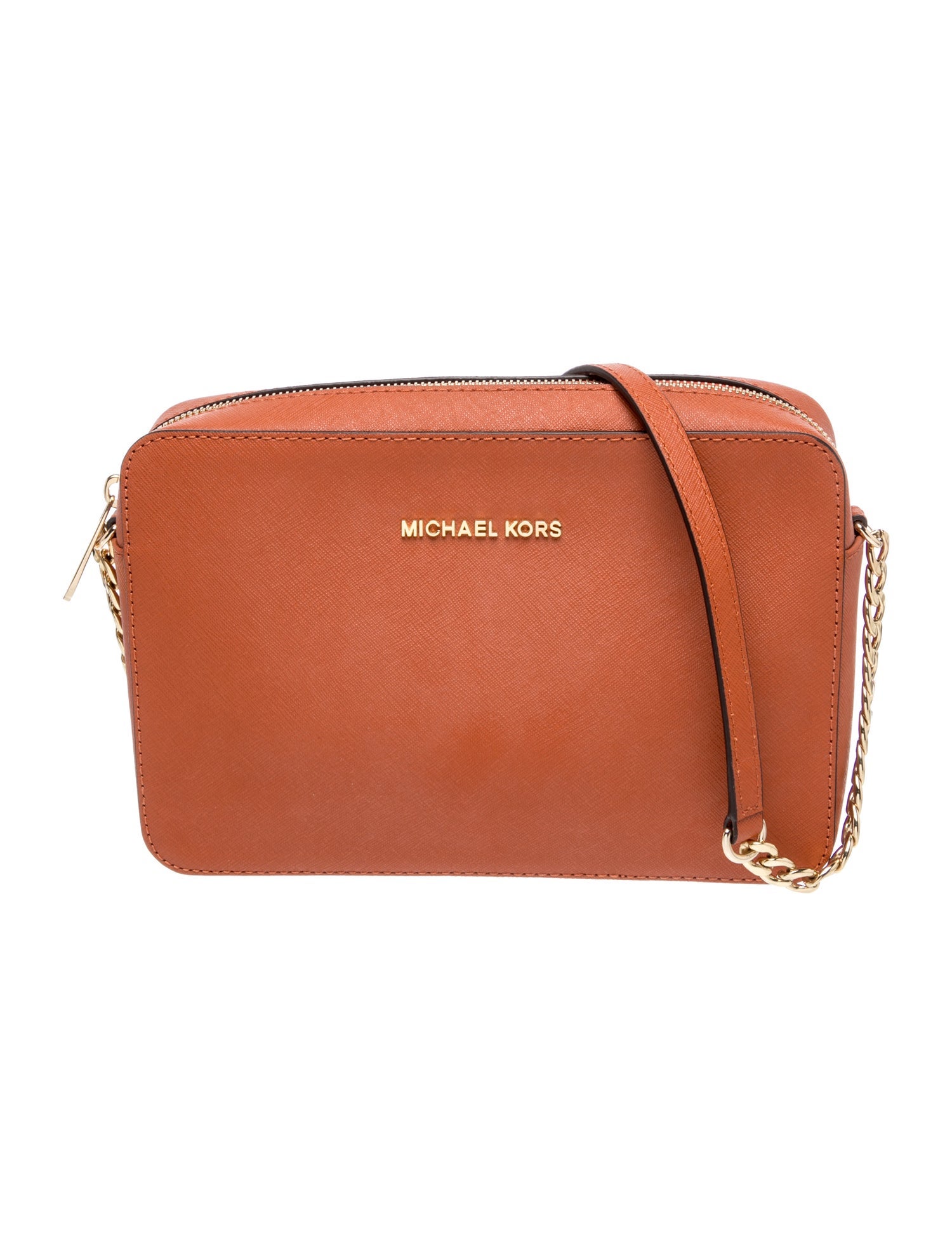 Saffiano Leather Crossbody Bag