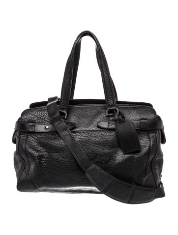 Leather Weekender Bag
