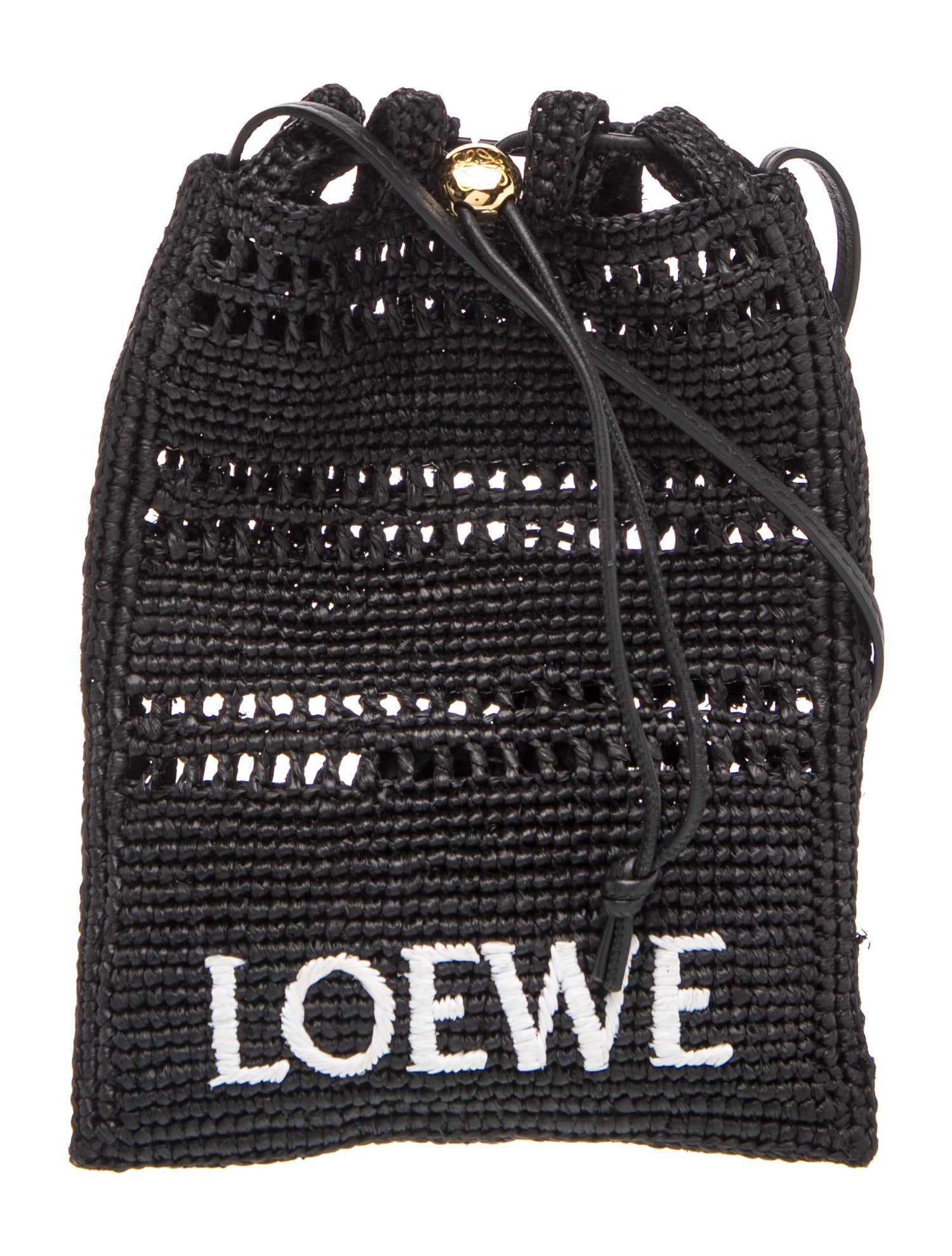 Loewe Raffia Shoulder Bag 2025