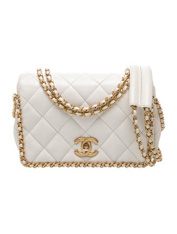 Never Ending Chain Flap Bag