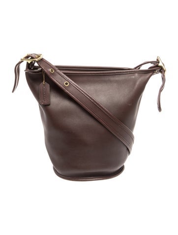 Leather Bucket Bag