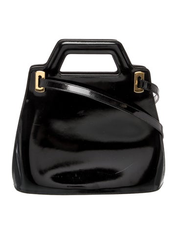 Leather Top Handle Bag