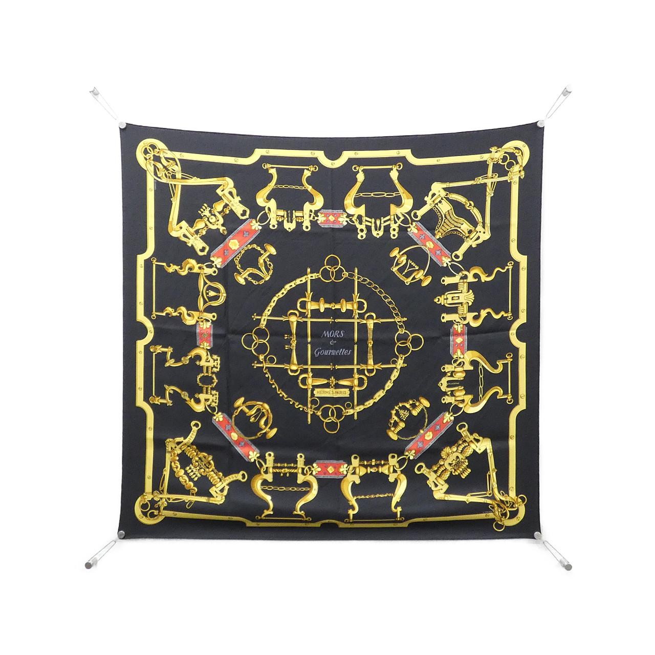 Hermès MORS & GOURMETTES Carre Scarf