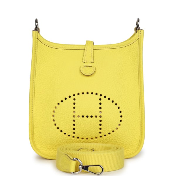 Hermes Hermes Evelyne TPM Lime Clemence Palladium Hardware