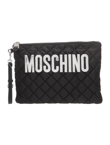 Moschino Nylon Clutch