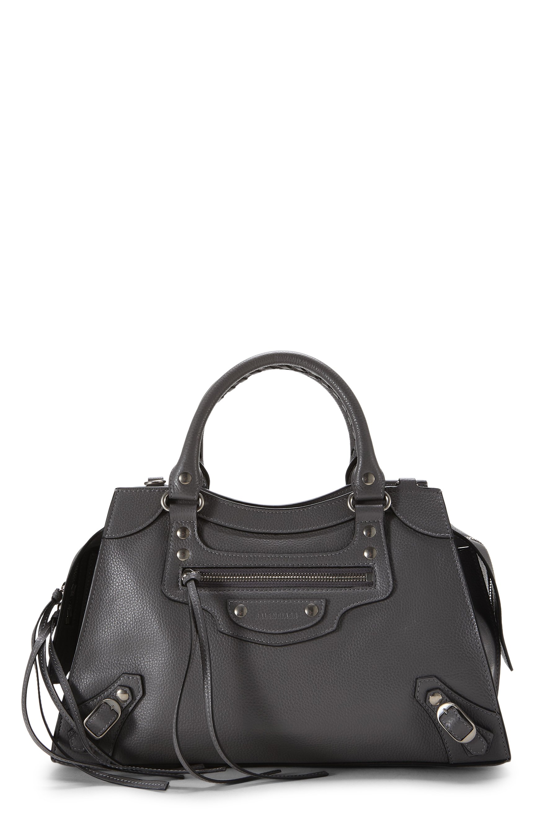 Grey Calfskin Neo Classic City Small