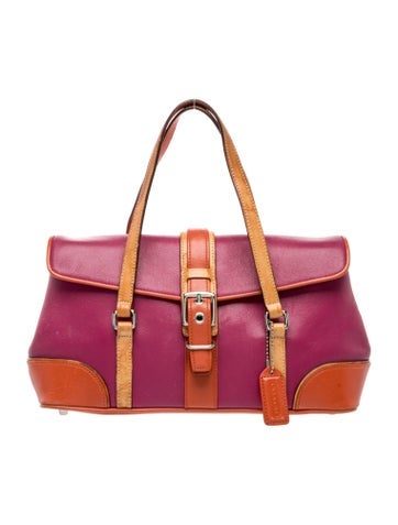 Leather Top Handle Bag