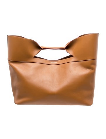 Leather The Bow Bag