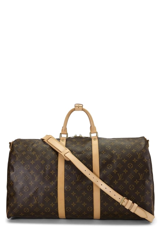 Louis Vuitton Monogram Canvas Keepall Bandouliere 55