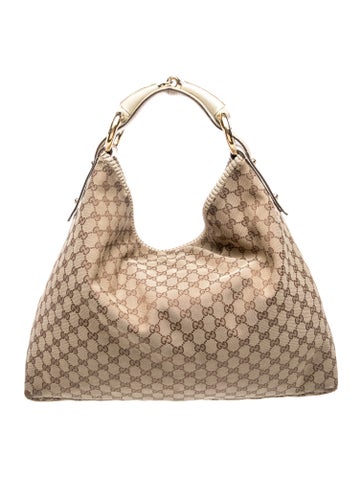GG Canvas Horsebit Chain