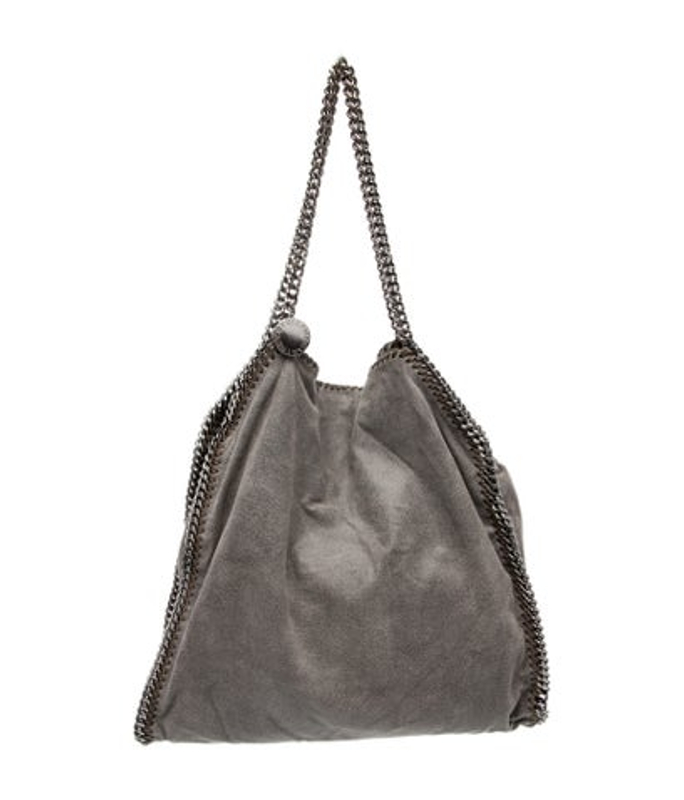 Stella McCartney Mccartney Vegetarian Suede Shoulder Bag