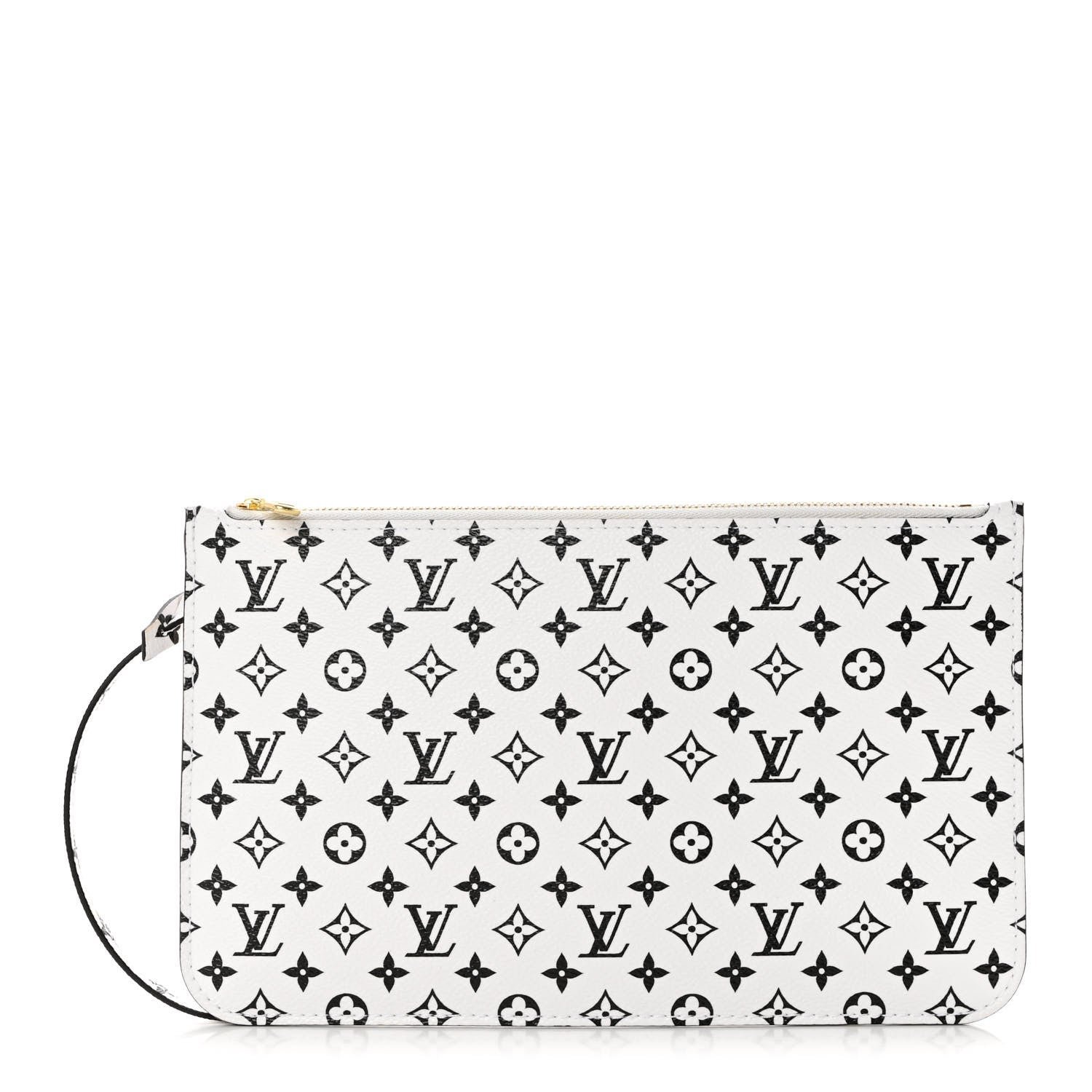Louis Vuitton Monogram Giant Neverfull MM GM Pochette White