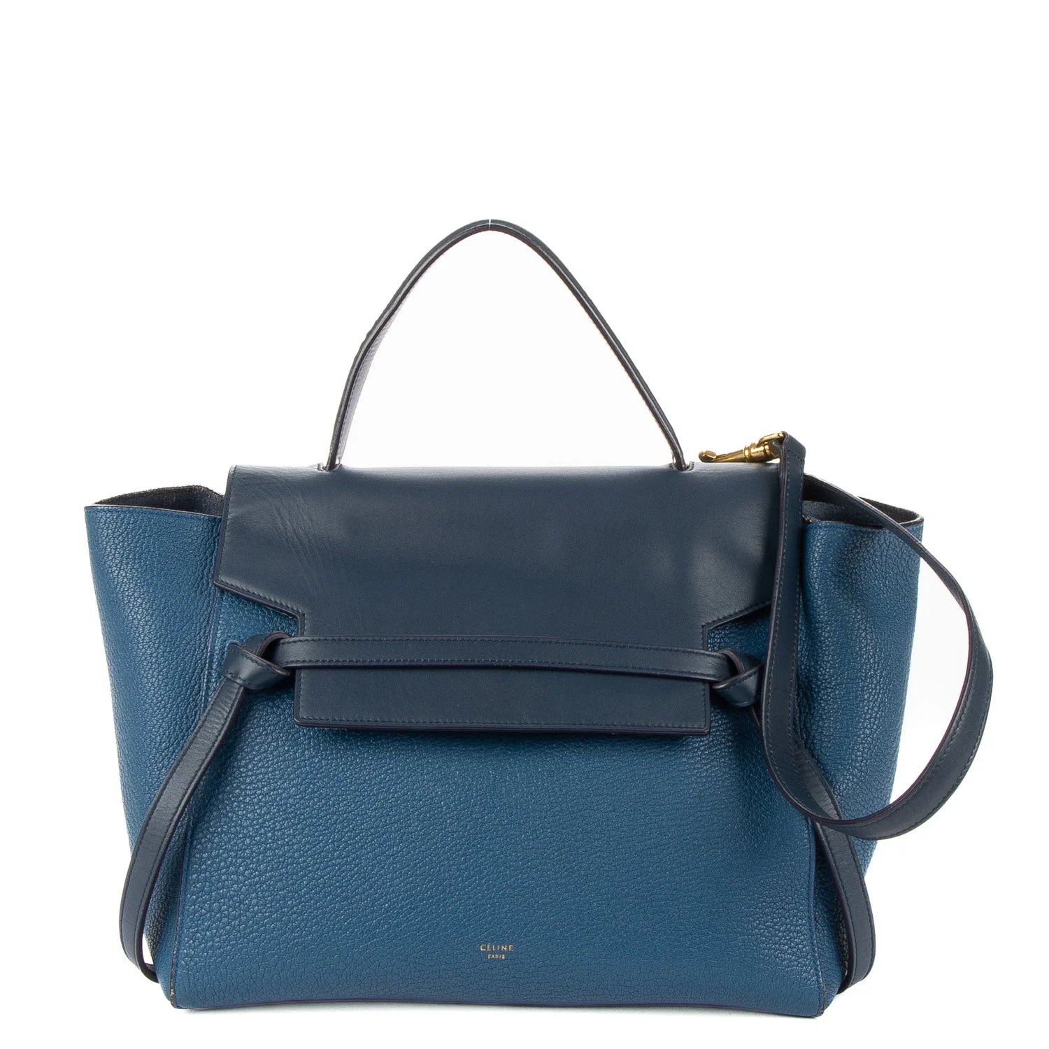 Leather Mini Bicolor Belt Bag