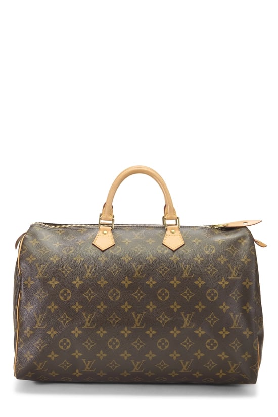 Monogram Canvas Speedy 40