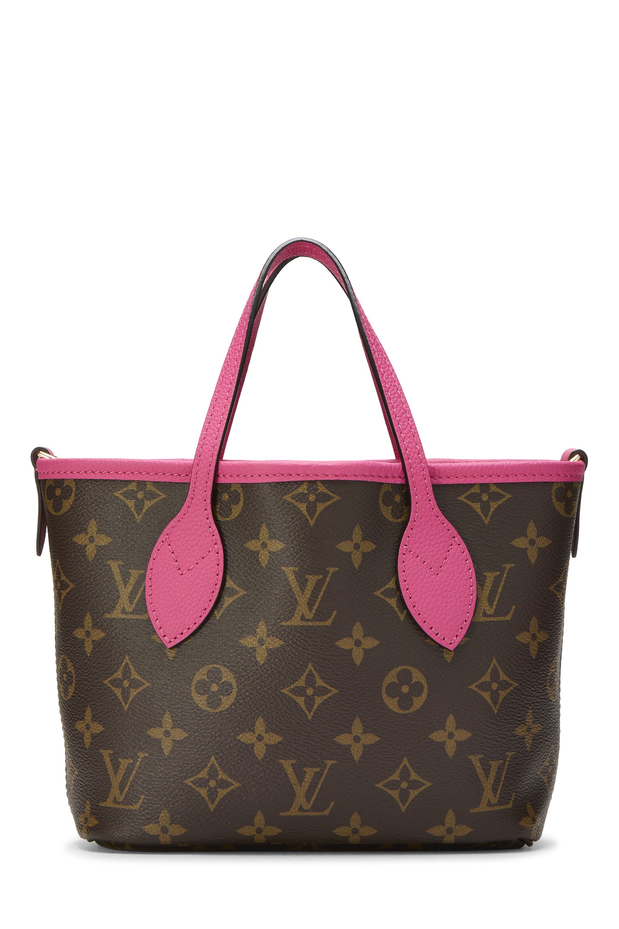 Pink Monogram Canvas Neverfull Bandoulière Inside Out BB