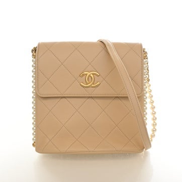 Lambskin About Pearls Small