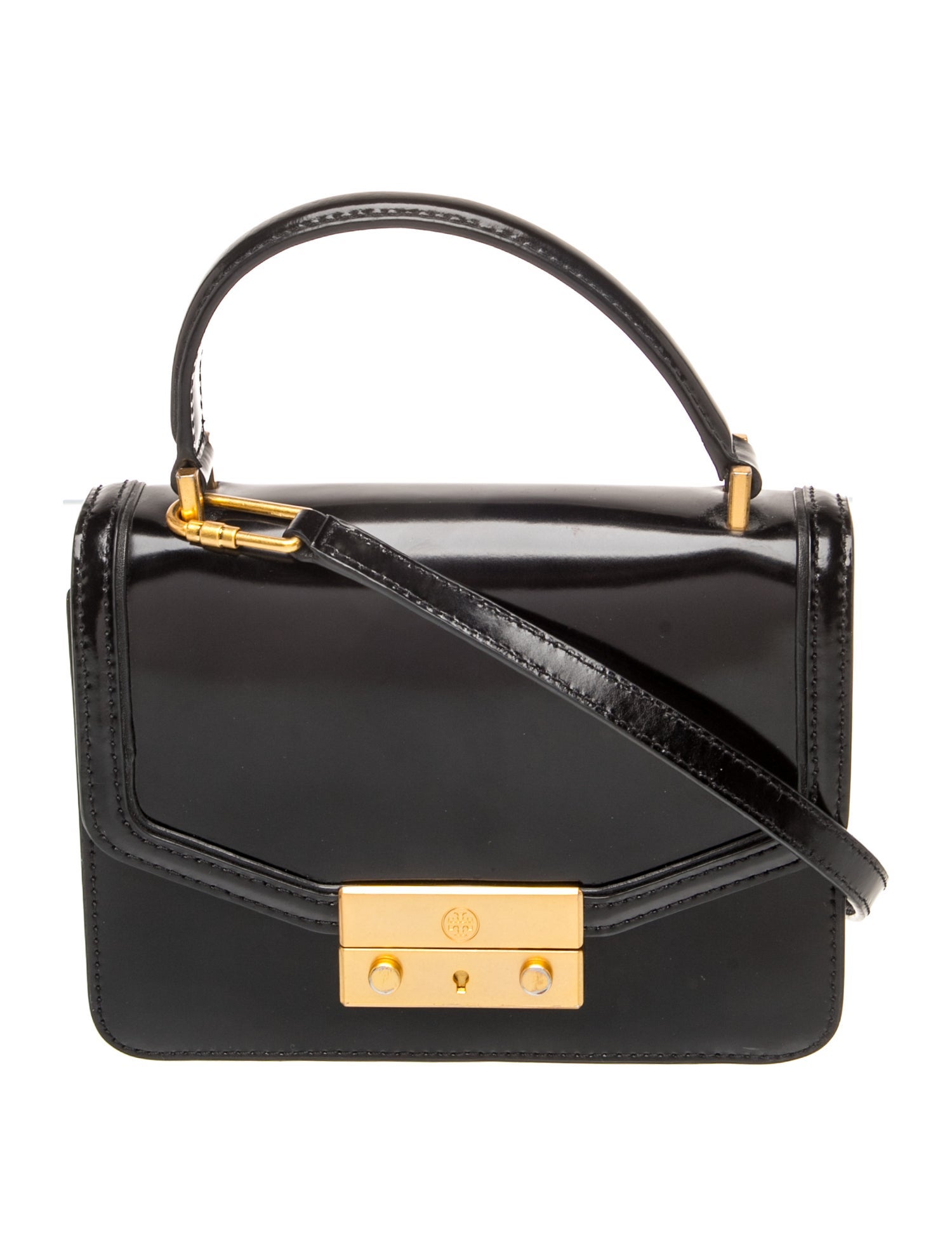 Leather Top Handle Bag