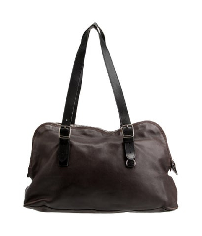 Marni Leather Weekender Bag