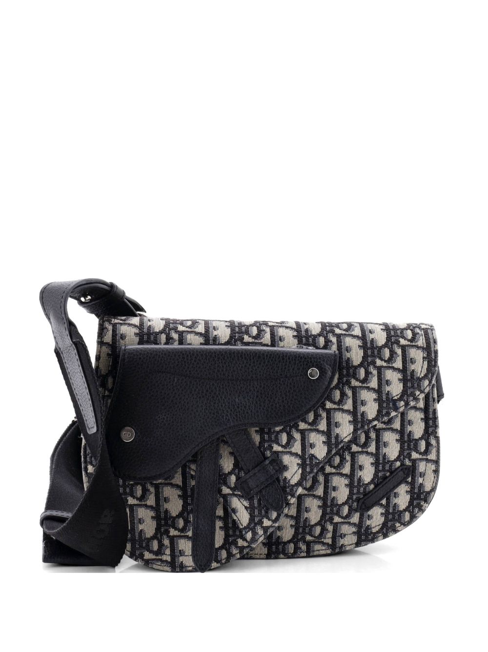 Saddle Messenger Pouch Oblique Canvas crossbody bag