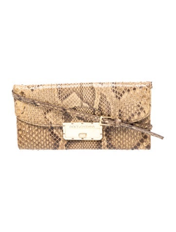 Dolce & Gabbana Snakeskin Crossbody Bag