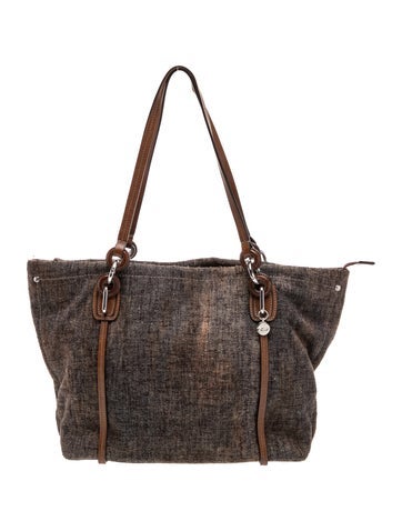 Tumi Wool Shoulder Bag