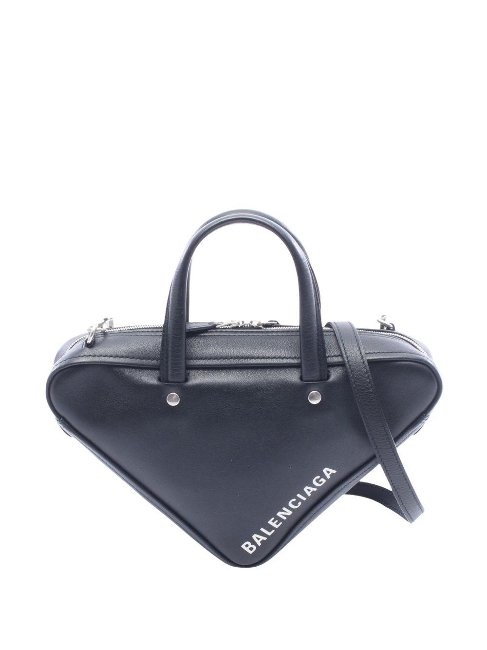 2010-2026 S Leather Triangle Duffle Bag satchel