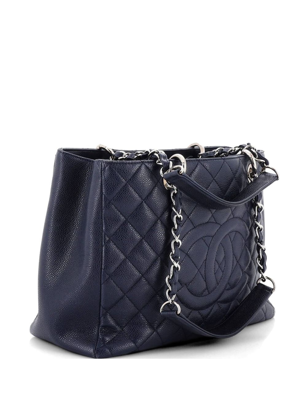 Grand Shopping Quilted Caviar tote bag