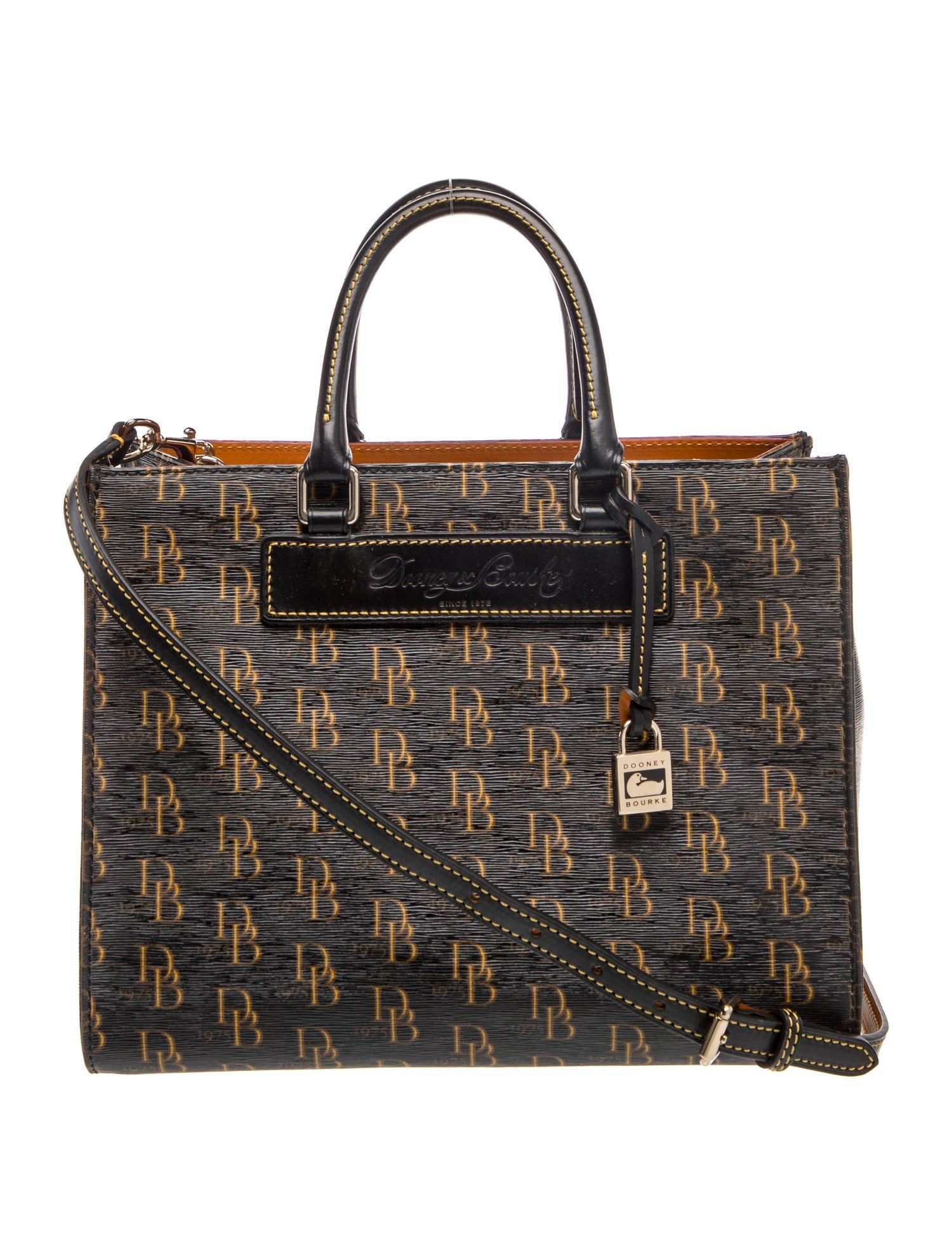 Dooney & Bourke Leather Top Handle Bag