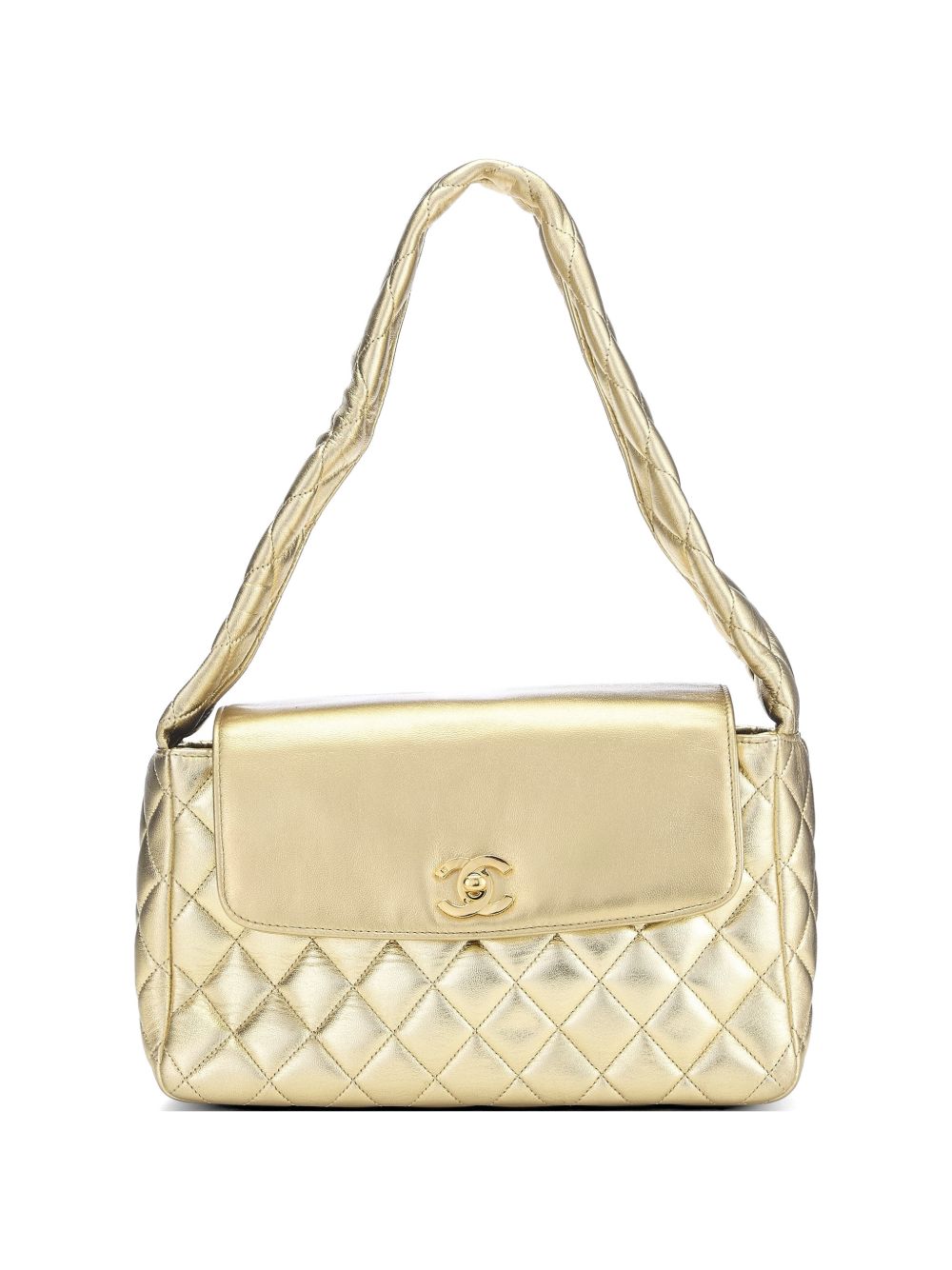 1991 Hip Hop Collection Flap quilted shoulder bag