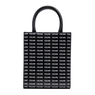 Leather Mini Vertical Cabas Tote