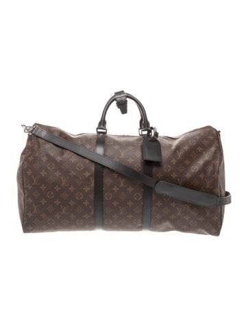 LV Monogram Keepall Bandouliere 55