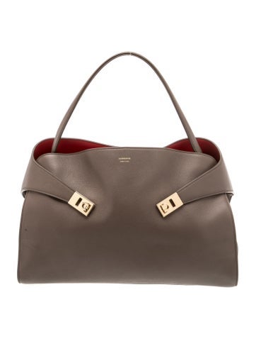 Salvatore Ferragamo Leather Hug Small