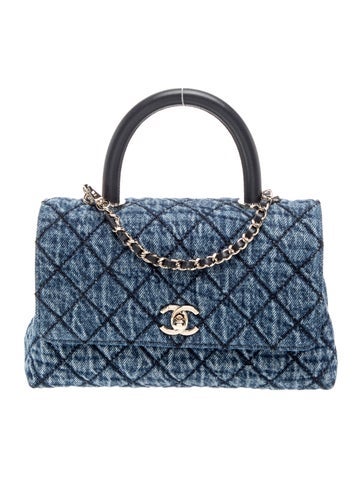 2026 Mini Denim Coco Handle Bag