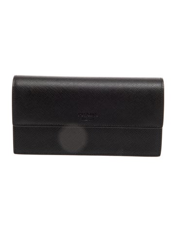 Saffiano Leather Clutch