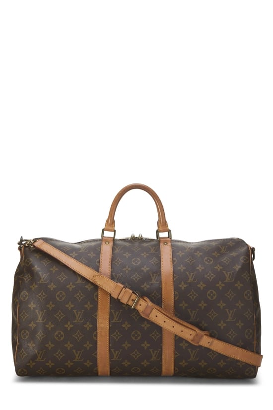 Monogram Canvas Keepall Bandouliere 50