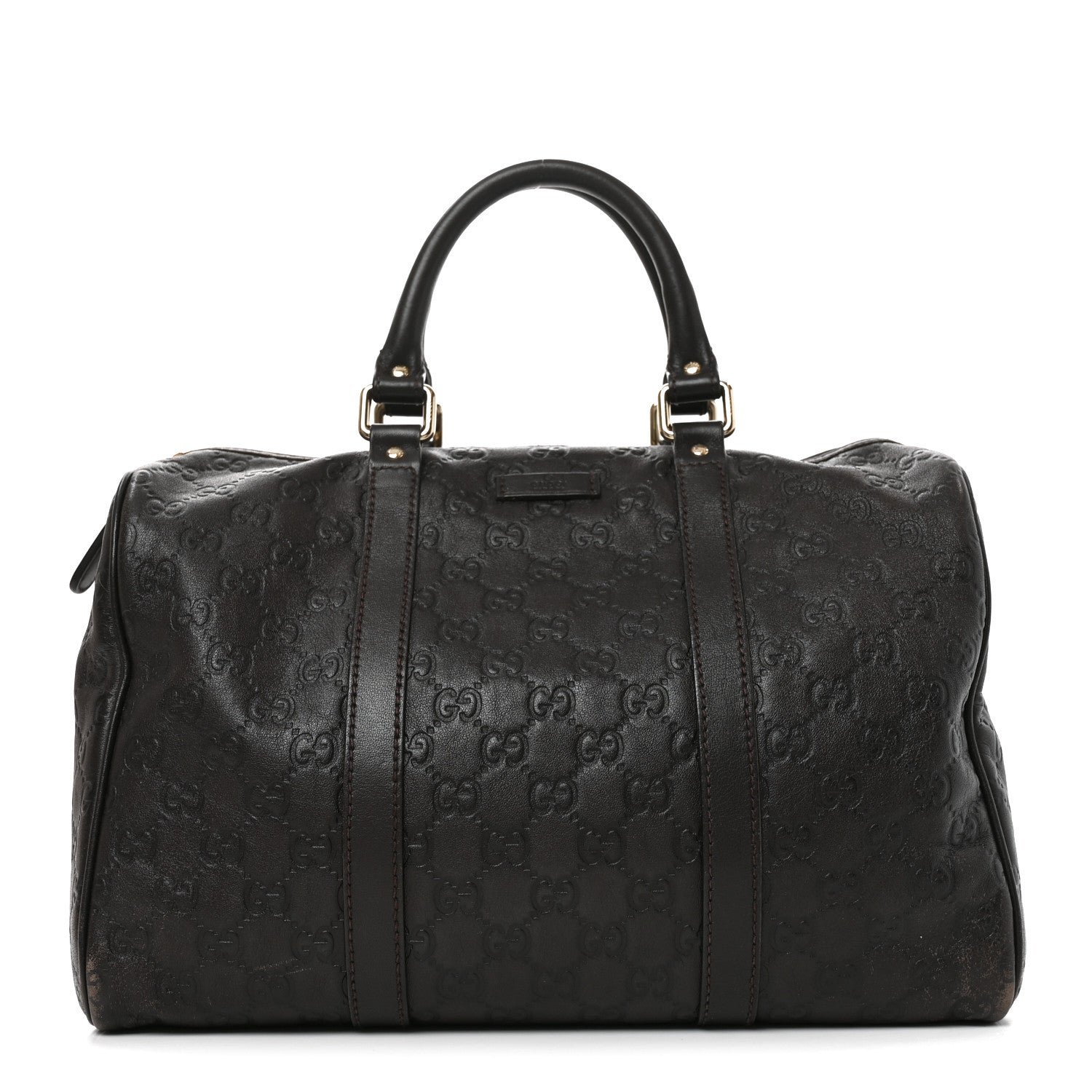 Gucci Guccissima Medium Joy Boston Dark Brown
