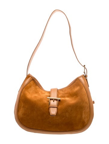 Alexander McQueen Suede Shoulder Bag Large