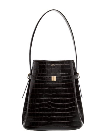 Embossed Leather Tote