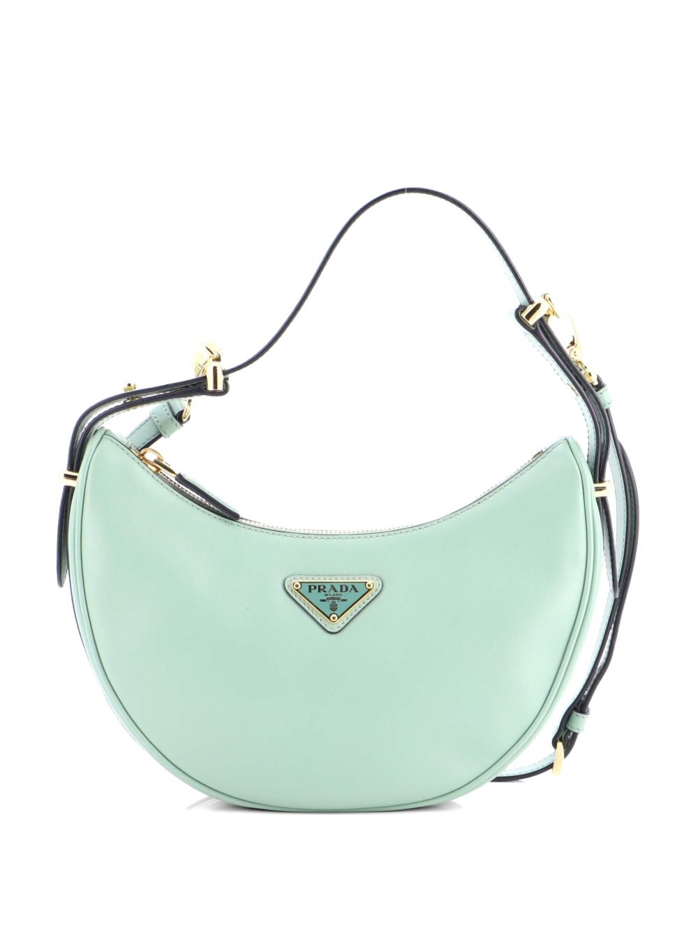 Arque Half Moon Leather Mini hobo bag