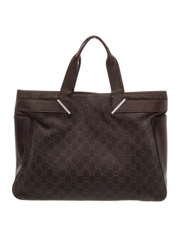 GG Canvas Canvas Tote Vintage