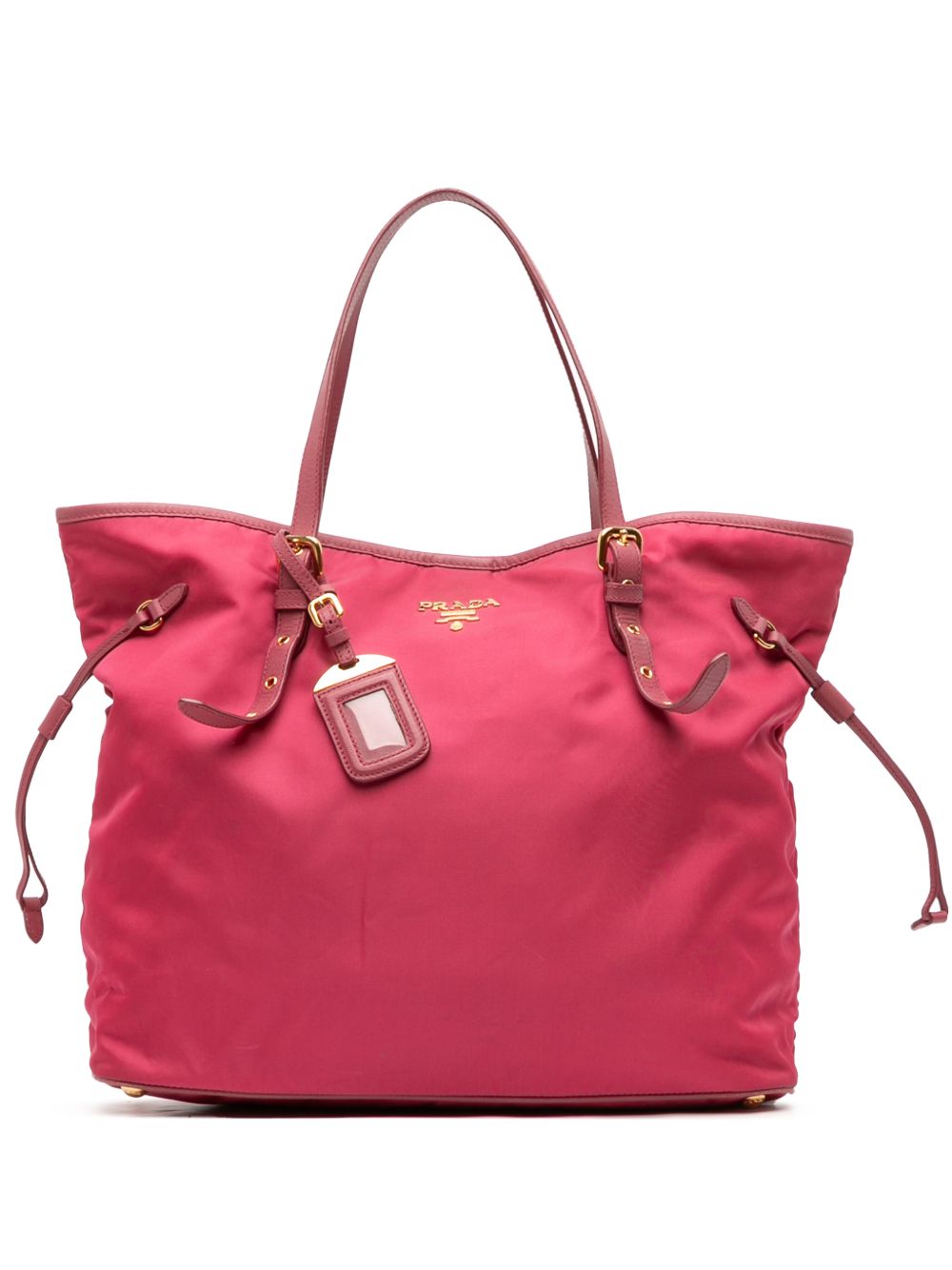 2010-2026 Saffiano Trimmed Tessuto tote bag