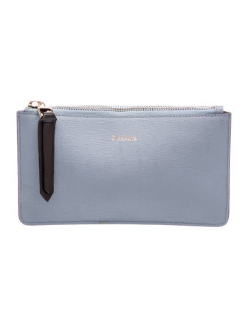 Max Mara Leather Clutch