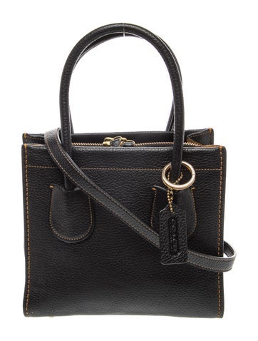 Leather Top Handle Bag