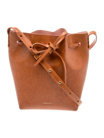 Leather Bucket Bag