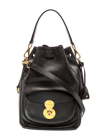 Leather Bucket Bag