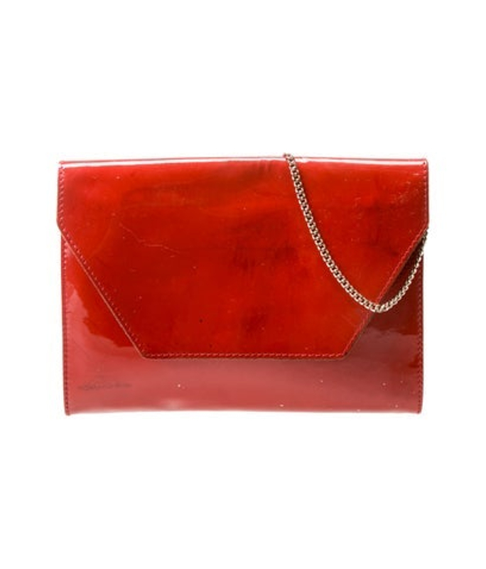 Max Mara Mara Patent Leather Shoulder Bag