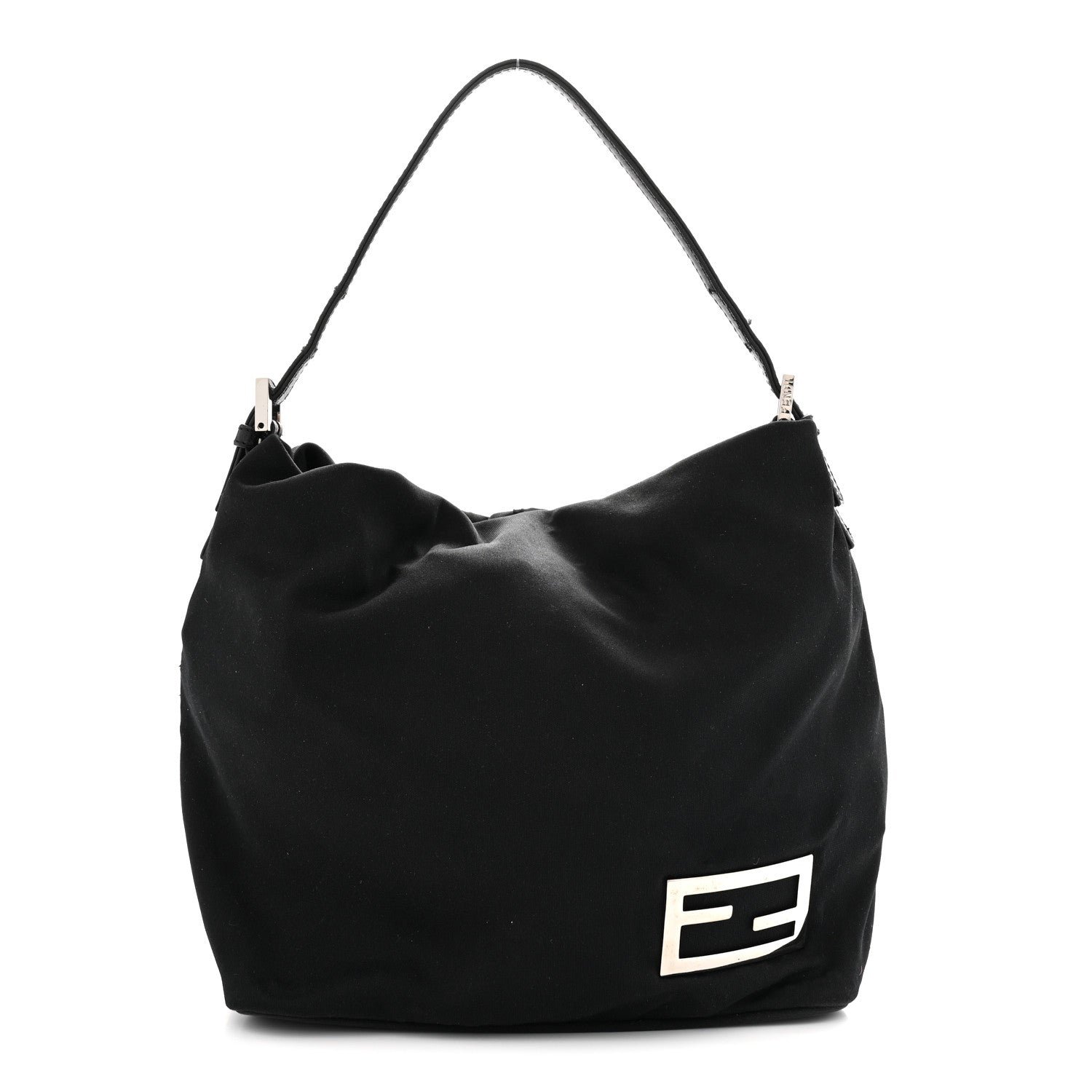 Fendi Neoprene Hobo Black