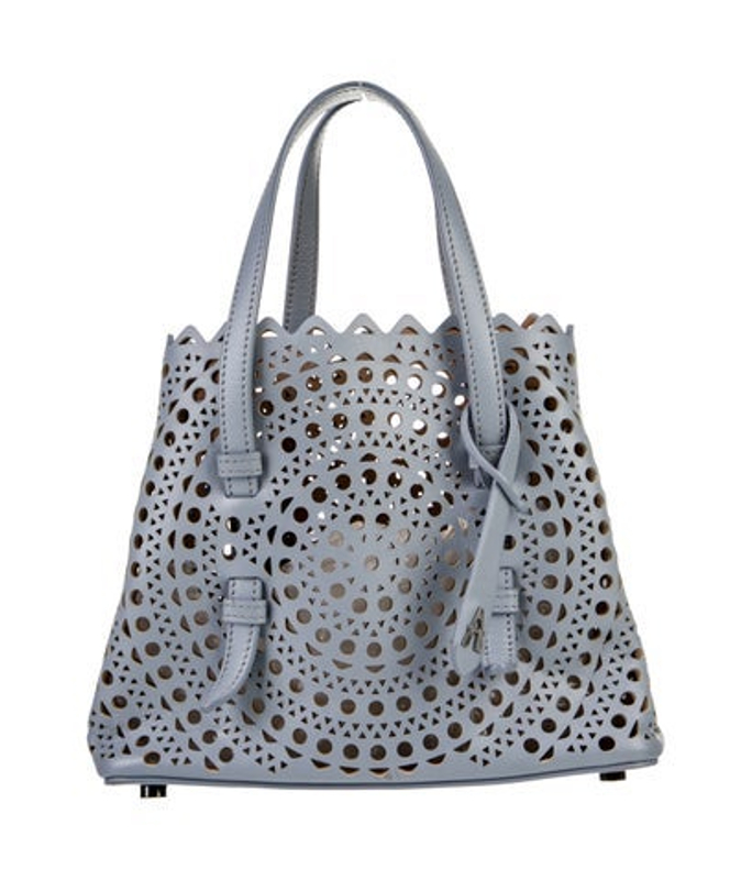 Alaia Leather Top Handle Bag