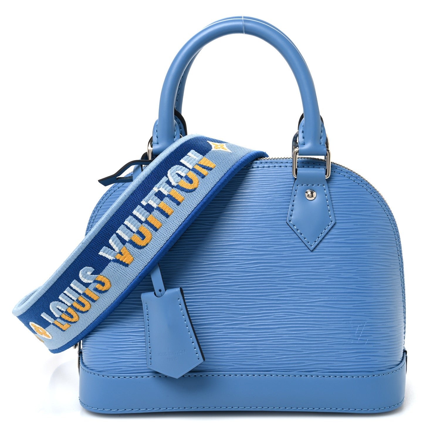 Louis Vuitton Epi Jacquard Alma BB Bleuet